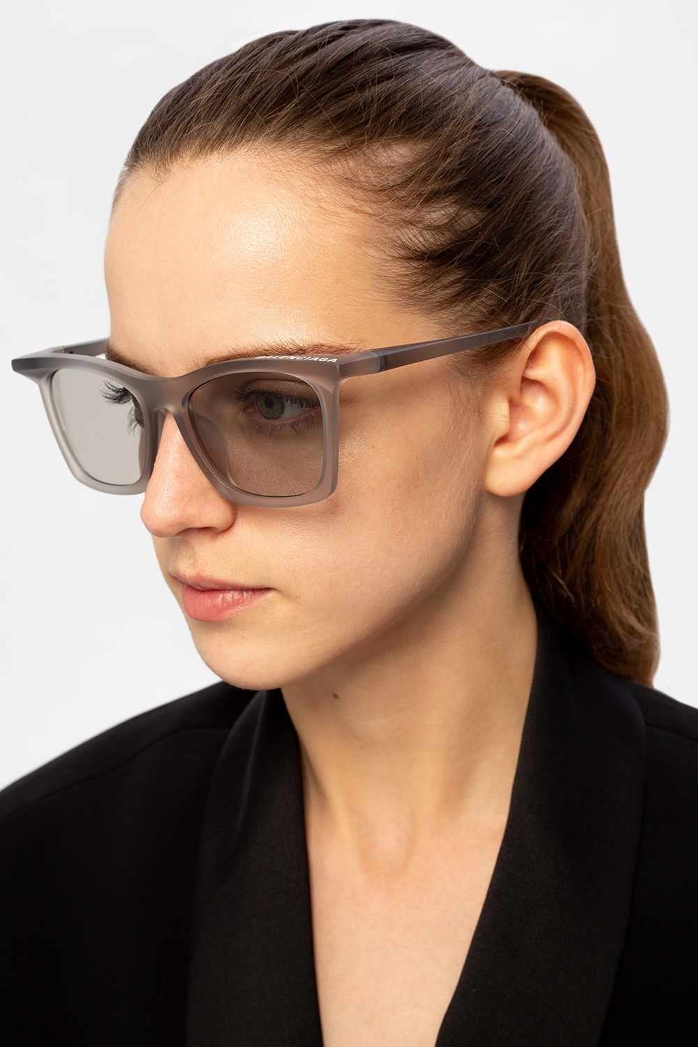 Balenciaga Contrail pilot-frame sunglasses